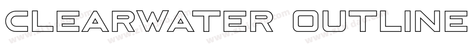 Clearwater Outline R字体转换
